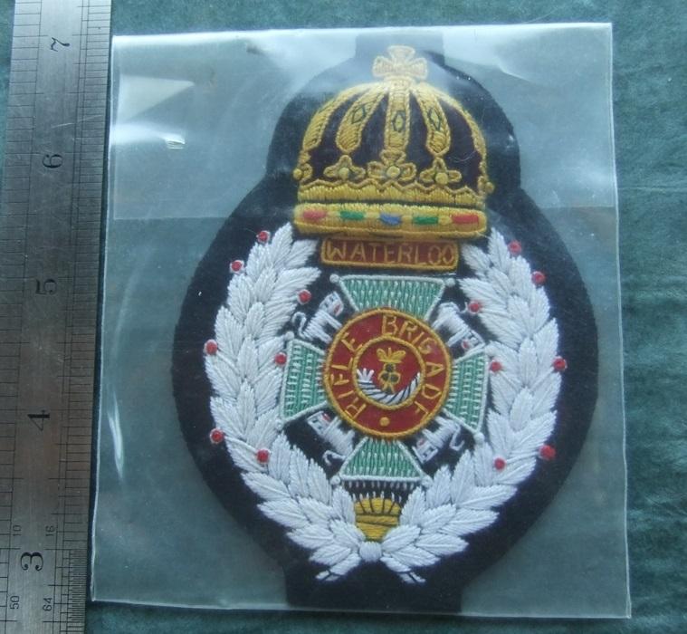 Rifle Brigade Blazer Badge