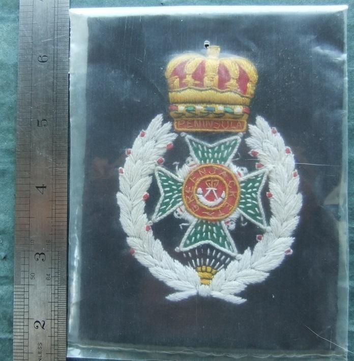 Royal Green Jackets Blazer Badge