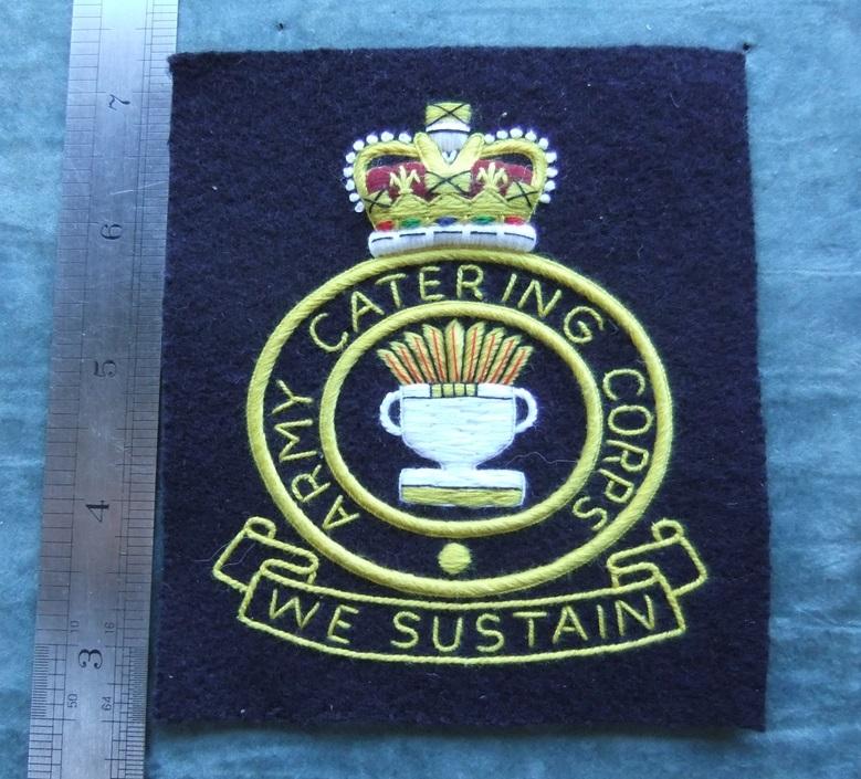 Army Catering Corps Blazer Badge Type 1