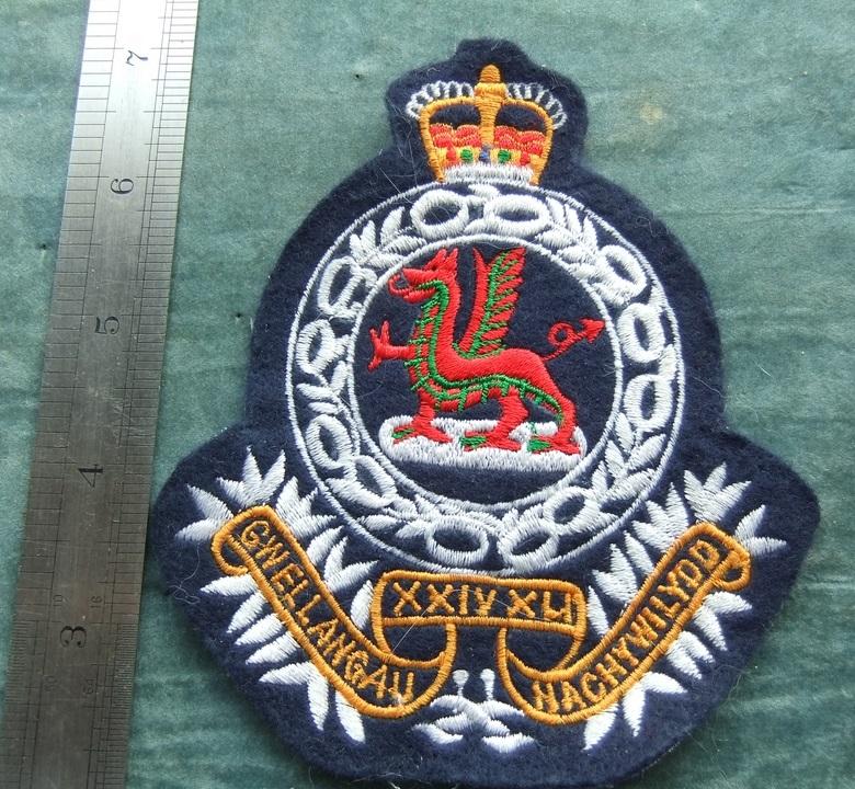 Royal Regiment of Wales Blazer Badge Type 2