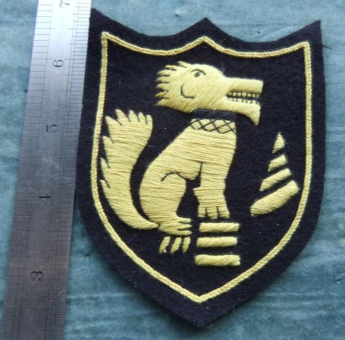 The Chindits Blazer Badge British and Indian armies