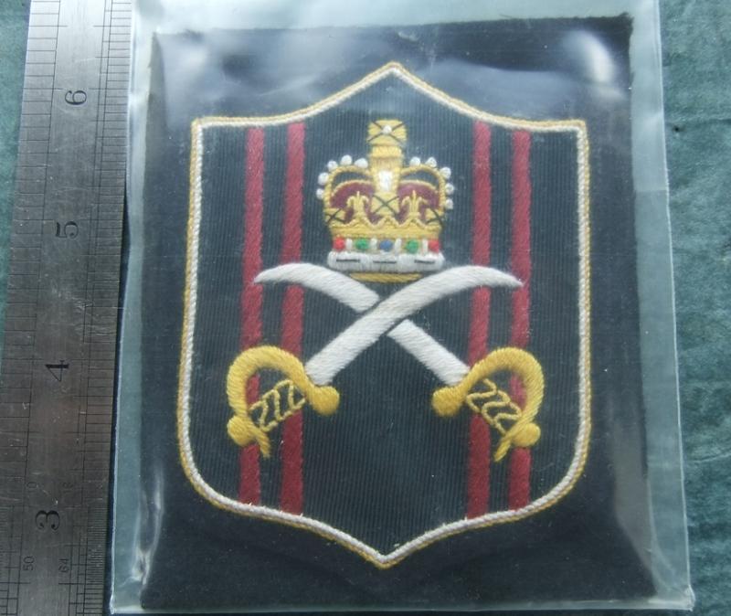 Royal Army Physical Training Corps Blazer Badge Type 2