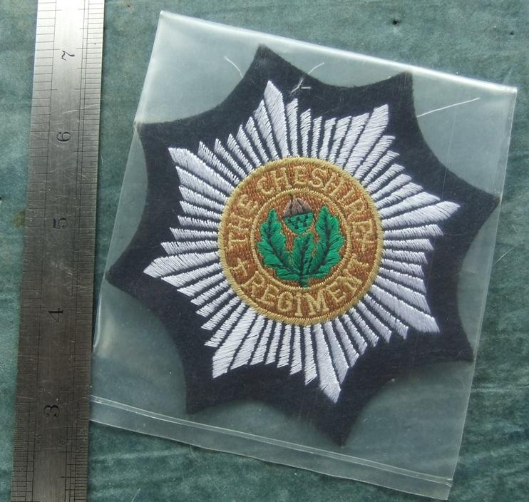 The Cheshire Regiment Blazer Badge