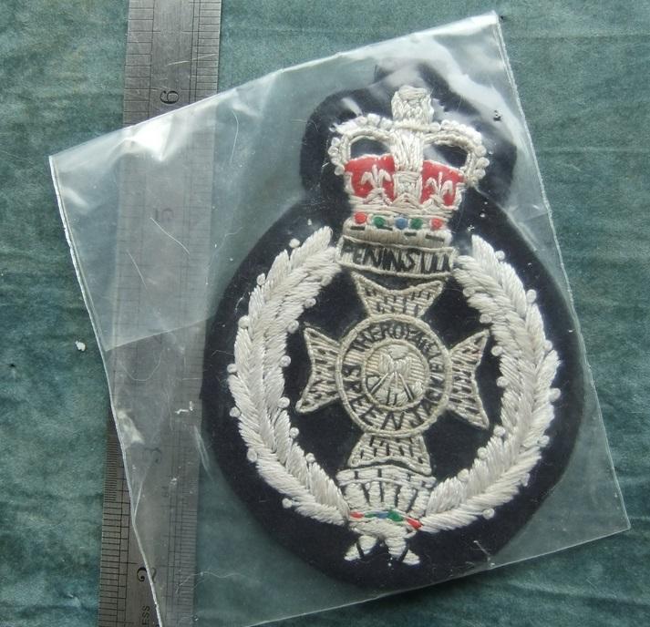 The Royal Green Jackets Blazer Badge Type 1