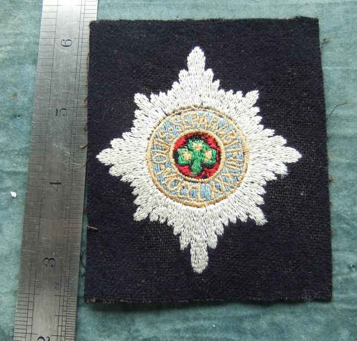 The Irish Guards Blazer Badge ww2