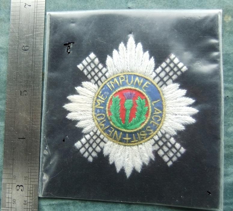 Scots guards Blazer Badge Type 2