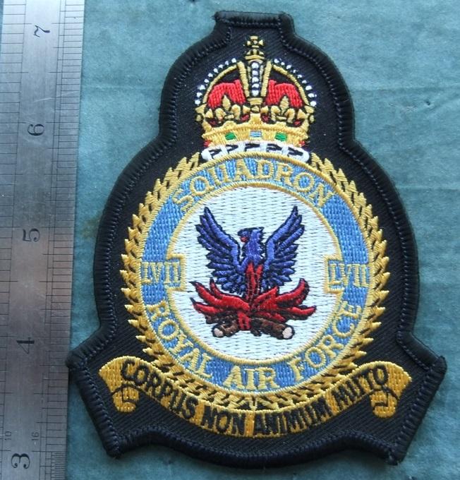 RAF Royal Air Force LVII 57 Squadron Patch Badge