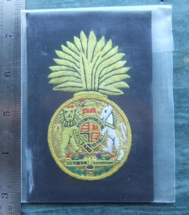 Royal Scots Fusiliers Blazer Badge