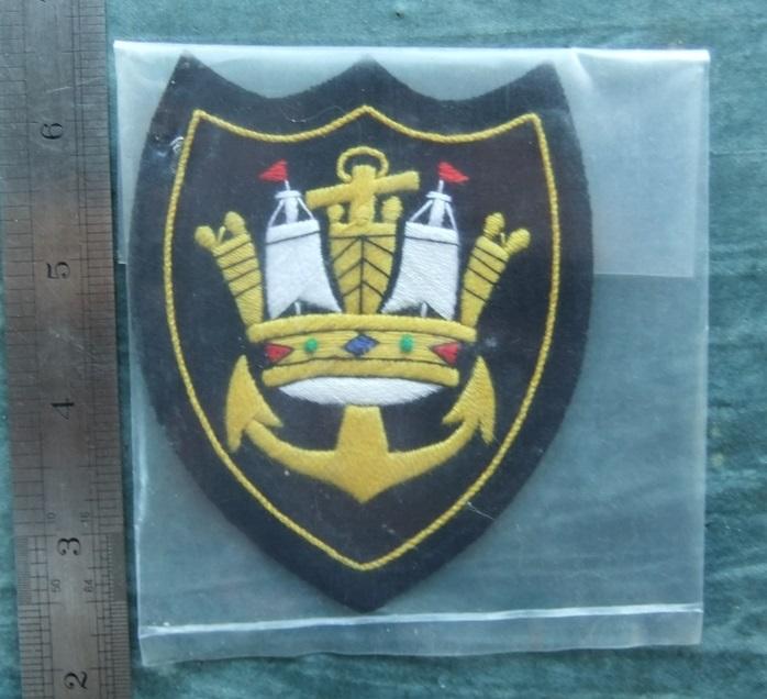 Merchant Navy Blazer Badge Crown & Anchor
