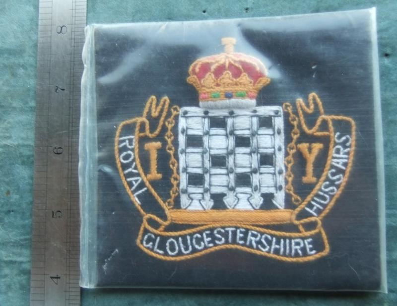 Royal Gloucestershire Hussars Blazer Badge