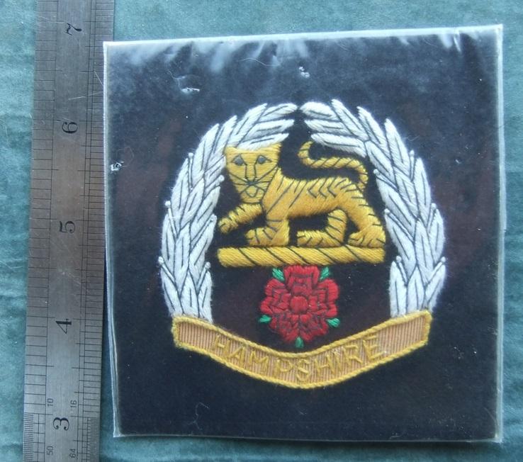 Hampshire Regiment Blazer Badge