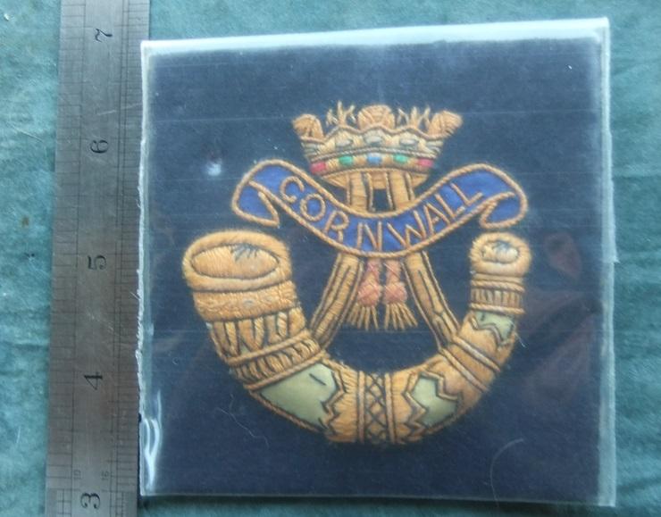 Duke of Cornwall's Light Infantry Blazer Badge