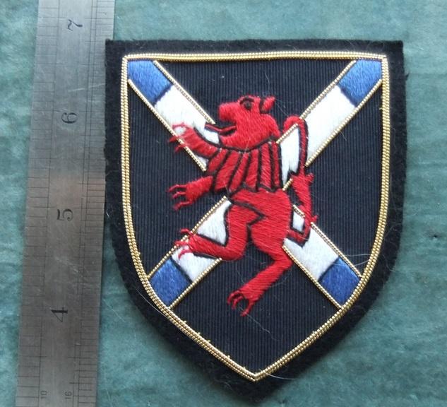 Regiment Scotland  Blazer Badge