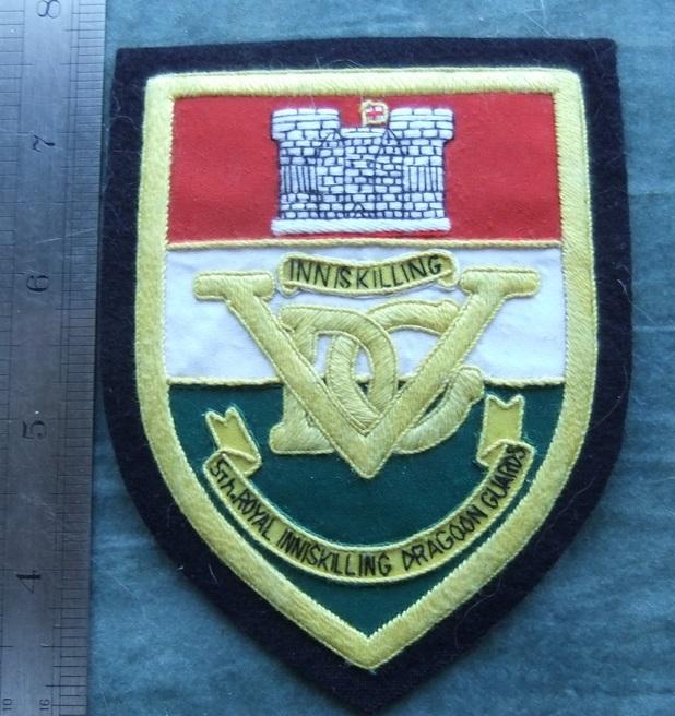 5th Inniskilling Dragoon Guards Blazer Badge