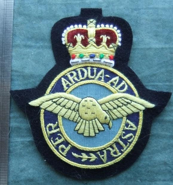 RAF Royal Air Force Blazer Badge