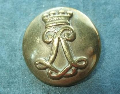Lord Leconsfields Hunt Hunting Button