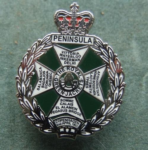 British  Army Royal Green Jackets Regiment Badge
