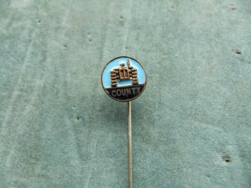 County Tractors Crawler Badge Fordson Major