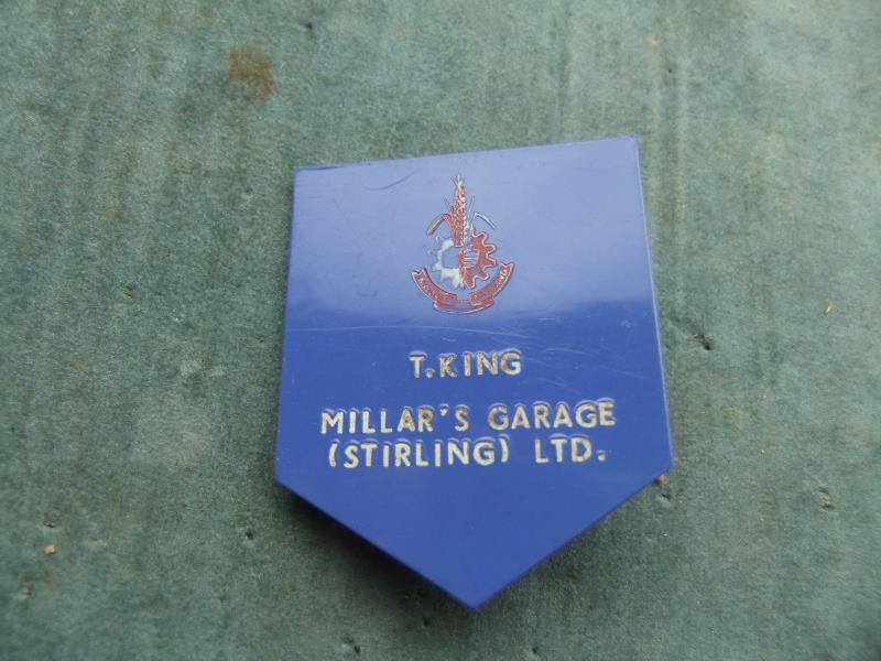 Fordson Major Farming Exhibitors Reps Badge 1950s