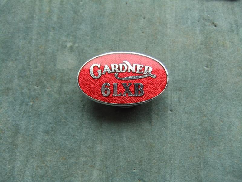 Gardner 6LXB Diesel Engine Badge Truck lorry 1950s
