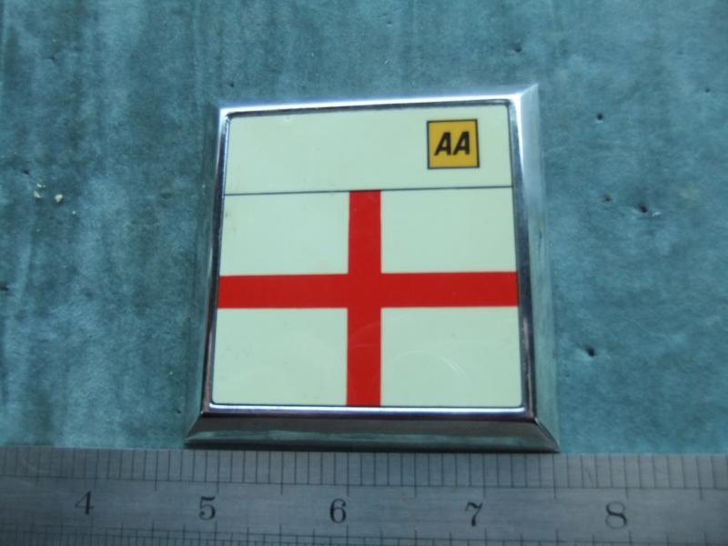 AA Automobile Association Badge England St Georges Cross