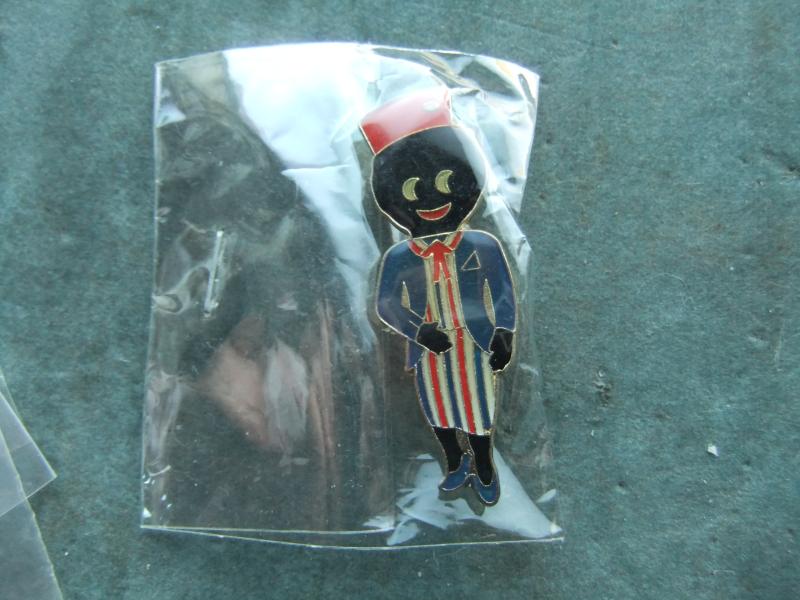 Robertsons golly badge Air Hostess 193 94 large acrylic